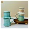 VIETNAM HANDMADE CERAMIC - HOMEMADE COFFEE KIT 8 VIETNAM HANDMADE CERAMIC - HOMEMADE COFFEE KIT - Ảnh 2