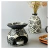 VIETNAM HANDICRAFT CARVING CERAMIC BURNER 7 Ceramic Handicraft Items