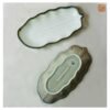 VIETNAM HANDICRAFT CERAMIC BANANA LEAF PLATE 6 VIETNAM HANDICRAFT CERAMIC BANANA LEAF PLATE - Ảnh 3
