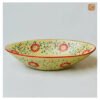 VIETNAM HAND-PAINTED CERAMIC - BOAT SHAPED BOWL IN RED FLOWERS 7 VIETNAM HAND-PAINTED CERAMIC - BOAT SHAPED BOWL IN RED FLOWERS - Ảnh 3