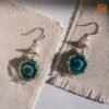 VIETNAM HANDICRAFT SILVER & CERAMIC EARRINGS - NON LA RADIANCE 10 VIETNAM HANDICRAFT SILVER & CERAMIC EARRINGS - NON LA RADIANCE - Ảnh 4