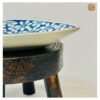 VIETNAM HAND-PAINTED CERAMIC TRIANGLE PLATE 8 VIETNAM HAND-PAINTED CERAMIC TRIANGLE PLATE - Ảnh 4