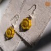 VIETNAM HANDICRAFT SILVER & CERAMIC EARRINGS - NON LA RADIANCE 11 VIETNAM HANDICRAFT SILVER & CERAMIC EARRINGS - NON LA RADIANCE - Ảnh 5