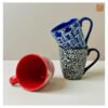 VIETNAM HANDICRAFT CARVING CERAMIC LATTE CUP