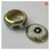 VIETNAM HANDICRAFT CERAMIC & BRASS JEWELRY BOX 8 VIETNAM HANDICRAFT CERAMIC & BRASS JEWELRY BOX - Ảnh 3