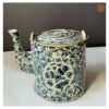 VIETNAM HAND-PAINTED CERAMIC 020 - CRACKLED LARGE TEA POT FOR DECORATION 11 VIETNAM HAND-PAINTED CERAMIC 020 - CRACKLED LARGE TEA POT FOR DECORATION - Ảnh 6