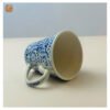 VIETNAM CERAMIC HAND-PAINTED CUP WITH HANDLE IN BLUE PATTERN - Ảnh 3