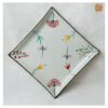 VIETNAM HAND-PAINTED CERAMIC - SQUARE TRAY IN DRAGONFLY PATTERN 8 VIETNAM HAND-PAINTED CERAMIC - SQUARE TRAY IN DRAGONFLY PATTERN - Ảnh 3