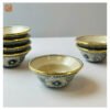 VIETNAM HANDICRAFT CERAMIC BRASS DESSERT BOWL 6 VIETNAM HANDICRAFT CERAMIC BRASS DESSERT BOWL - Ảnh 3