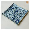VIETNAM HAND-PAINTED CERAMIC- SQUARE TRAY IN BLUE FLOWERS PATTERN 6 VIETNAM HAND-PAINTED CERAMIC- SQUARE TRAY IN BLUE FLOWERS PATTERN - Ảnh 2
