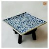 VIETNAM HAND-PAINTED CERAMIC- SQUARE TRAY IN BLUE FLOWERS PATTERN 8 VIETNAM HAND-PAINTED CERAMIC- SQUARE TRAY IN BLUE FLOWERS PATTERN - Ảnh 4