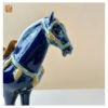 VIETNAM HANDMADE CERAMIC - TRADITIONAL HORSE IN BLUE - Ảnh 4