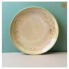 VIETNAM HANDICRAFT CERAMIC FLAT ROUND PLATE D20 - Ảnh 3