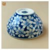 VIETNAM HAND-PAINTED CERAMIC - YOGHURT BOWL IN BLUE FLOWERS 8 VIETNAM HAND-PAINTED CERAMIC - YOGHURT BOWL IN BLUE FLOWERS - Ảnh 4