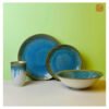VIETNAM HANDICRAFT CERAMIC FLAT ROUND PLATE D26 17 VIETNAM HANDICRAFT CERAMIC FLAT ROUND PLATE D26 - Ảnh 9