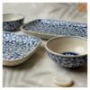 VIETNAM HAND-PAINTED CERAMIC- RICE BOWL IN BLUE FLOWERS PATTERN 9 VIETNAM HAND-PAINTED CERAMIC- RICE BOWL IN BLUE FLOWERS PATTERN - Ảnh 5