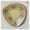 VIETNAM HAND-PAINTED CERAMIC IN REDFLOWER PATTERN PLATE 5 VIETNAM HAND-PAINTED CERAMIC IN REDFLOWER PATTERN PLATE - Ảnh 2