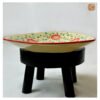 VIETNAM HAND-PAINTED CERAMIC IN REDFLOWER PATTERN PLATE 6 VIETNAM HAND-PAINTED CERAMIC IN REDFLOWER PATTERN PLATE - Ảnh 3