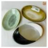 VIETNAM HANDICRAFT CERAMIC BOAT-SHAPE PLATE 11 Handmade Pottery Websites
