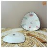 VIETNAM HAND-PAINTED CERAMIC IN DRAGONFLY PATTERN PLATE