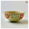 VIETNAM HAND-PAINTED CERAMIC - RICE BOWL IN RED FLOWERS PATTERN 5 VIETNAM HAND-PAINTED CERAMIC - RICE BOWL IN RED FLOWERS PATTERN - Ảnh 2