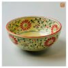 VIETNAM HAND-PAINTED CERAMIC - RICE BOWL IN RED FLOWERS PATTERN 6 VIETNAM HAND-PAINTED CERAMIC - RICE BOWL IN RED FLOWERS PATTERN - Ảnh 3