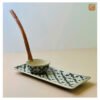 VIETNAM HAND-PAINTED CERAMIC - RECTANGLE SUSHI TRAY