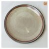 VIETNAM HANDICRAFT CERAMIC DEEP ROUND PLATE PLATTER D30 - Ảnh 3