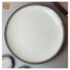 VIETNAM HANDICRAFT CERAMIC DEEP ROUND PLATE PLATTER D30 - Ảnh 5
