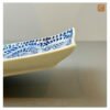 VIETNAM HAND-PAINTED CERAMIC - RECTANGLE PLATE IN BLUE PATTERN S1 6 VIETNAM HAND-PAINTED CERAMIC - RECTANGLE PLATE IN BLUE PATTERN S1 - Ảnh 3
