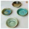VIETNAM HANDICRAFT CERAMIC DEEP ROUND SAUCE PLATE 039 5 VIETNAM HANDICRAFT CERAMIC DEEP ROUND SAUCE PLATE 039 - Ảnh 2