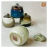 VIETNAM HANDMADE CERAMIC SUGAR JAR 6 Handmade Pottery