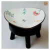 VIETNAM HAND-PAINTED CERAMIC IN DRAGONFLY PATTERN PLATE - Ảnh 2