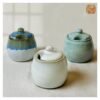 VIETNAM HANDMADE CERAMIC SUGAR JAR 7 Handmade Ceramic Store in Hoi An