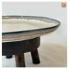 VIETNAM HANDICRAFT CERAMIC SLAY TRIANGLE PLATE - Ảnh 4
