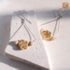 VIETNAM HANDICRAFT SILVER & CERAMIC EARRINGS - VERDANT BLOOM 8 VIETNAM HANDICRAFT SILVER & CERAMIC EARRINGS - VERDANT BLOOM - Ảnh 4