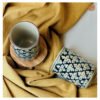 VIETNAM HAND-PAINTED CERAMIC UNIQUE PATTERN HIGHBALL CUP