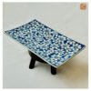 VIETNAM HAND-PAINTED CERAMIC - RECTANGLE TRAY IN BLUE FLOWERS S2 7 VIETNAM HAND-PAINTED CERAMIC - RECTANGLE TRAY IN BLUE FLOWERS S2 - Ảnh 3