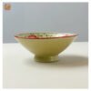 VIETNAM HAND-PAINTED CERAMIC - CONE SHAPED BOWL IN RED FLOWERS 5 VIETNAM HAND-PAINTED CERAMIC - CONE SHAPED BOWL IN RED FLOWERS - Ảnh 2