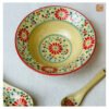 VIETNAM HAND-PAINTED CERAMIC - ICE CREAM BOWL IN RED FLOWERS 6 VIETNAM HAND-PAINTED CERAMIC - ICE CREAM BOWL IN RED FLOWERS - Ảnh 3