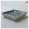 VIETNAM HAND-PAINTED CERAMIC - SQUARE SAUCE PLATE IN BLUE PATTERN 4 VIETNAM HAND-PAINTED CERAMIC - SQUARE SAUCE PLATE IN BLUE PATTERN - Ảnh 2