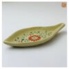 VIETNAM HAND-PAINTED CERAMIC - LEAF PLATE - Ảnh 3