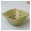 VIETNAM HAND-PAINTED CERAMIC - DEEP SAUCE PLATE