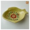 VIETNAM HAND-PAINTED CERAMIC - SAUCE PLATE IN RED FLOWERS 7 VIETNAM HAND-PAINTED CERAMIC - SAUCE PLATE IN RED FLOWERS - Ảnh 4