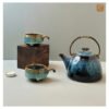 VIETNAM HANDICRAFT CERAMIC TEA SET - MELTING GLAZE VERSION 004 7 VIETNAM HANDICRAFT CERAMIC TEA SET - MELTING GLAZE VERSION 004 - Ảnh 3