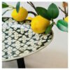 VIETNAM HAND-PAINTED CERAMIC - OVAL UNIQUE PATTERN PLATE - Ảnh 3