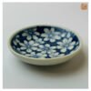 VIETNAM HAND-PAINTED CERAMIC - MINI SAUCE PLATE IN BLUE FLOWERS 7 VIETNAM HAND-PAINTED CERAMIC - MINI SAUCE PLATE IN BLUE FLOWERS - Ảnh 2