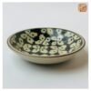 VIETNAM HAND-PAINTED CERAMIC - CIRCLE SAUCE BOWL IN UNIQUE PATTERN