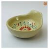 VIETNAM CERAMIC SAUCE PLATE WITH HANDLE