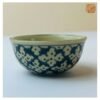 VIETNAM HAND-PAINTED CERAMIC - SAUCE BOWL IN UNIQUE PATTERN